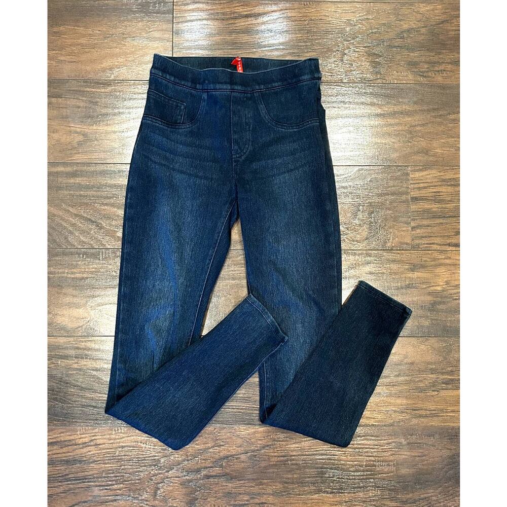 Spanx Women's Dark Wash Skinny Jeans - XS